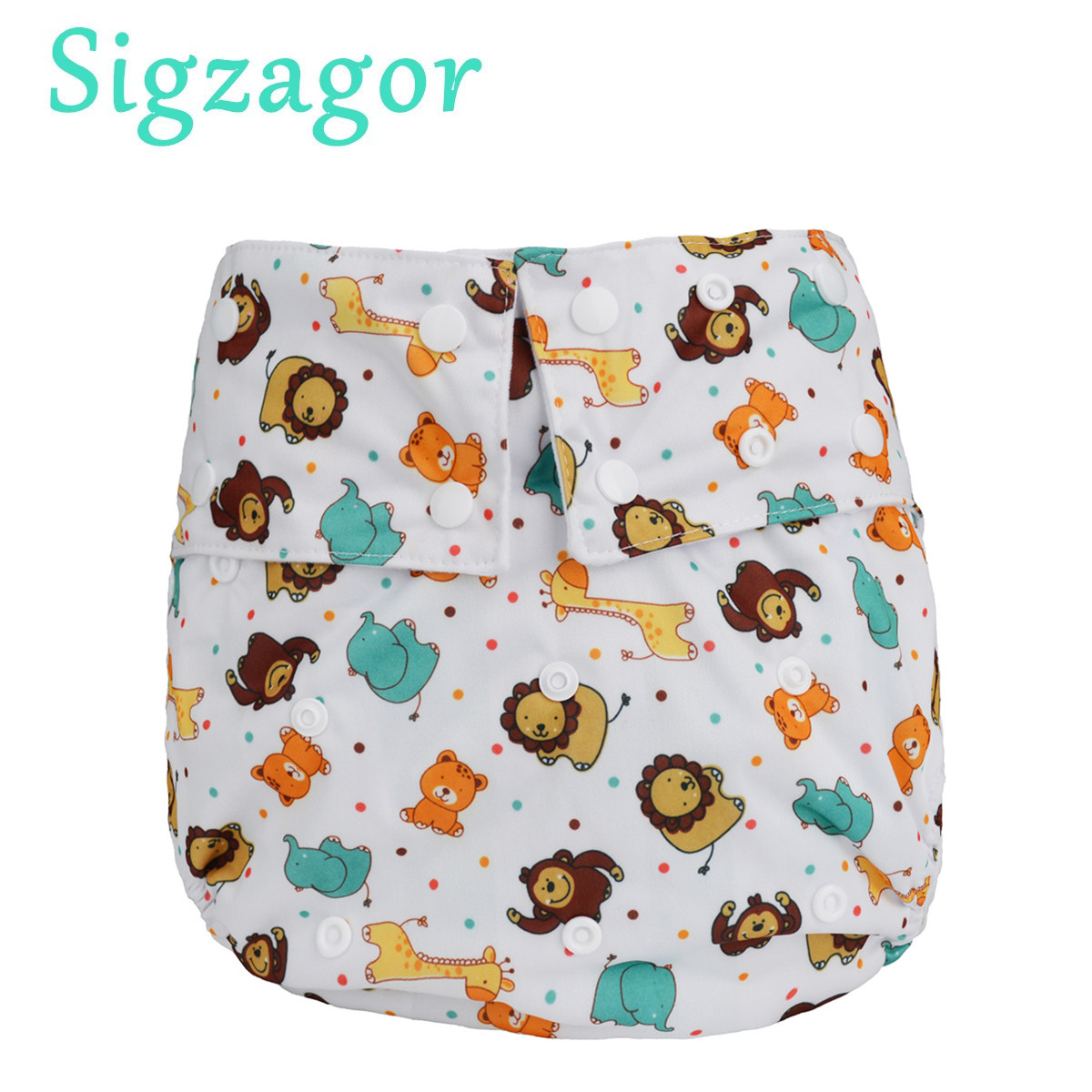 Pampers Diaper Premium Care - [Sigzagor] 1 Pannolino di stoffa per