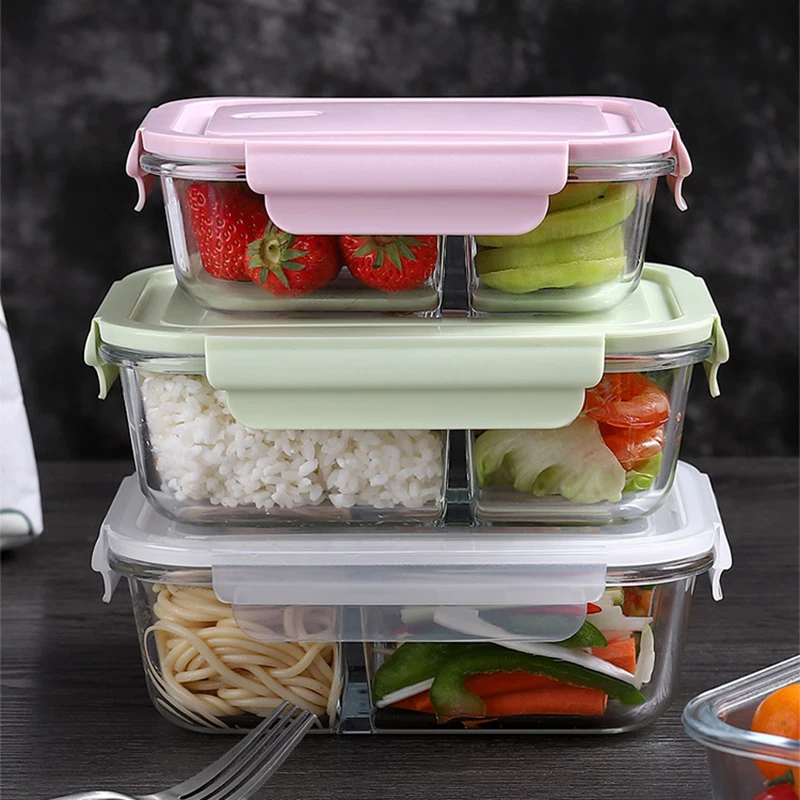 Baby Food Glass Jar - Scatola per il pranzo in vetro