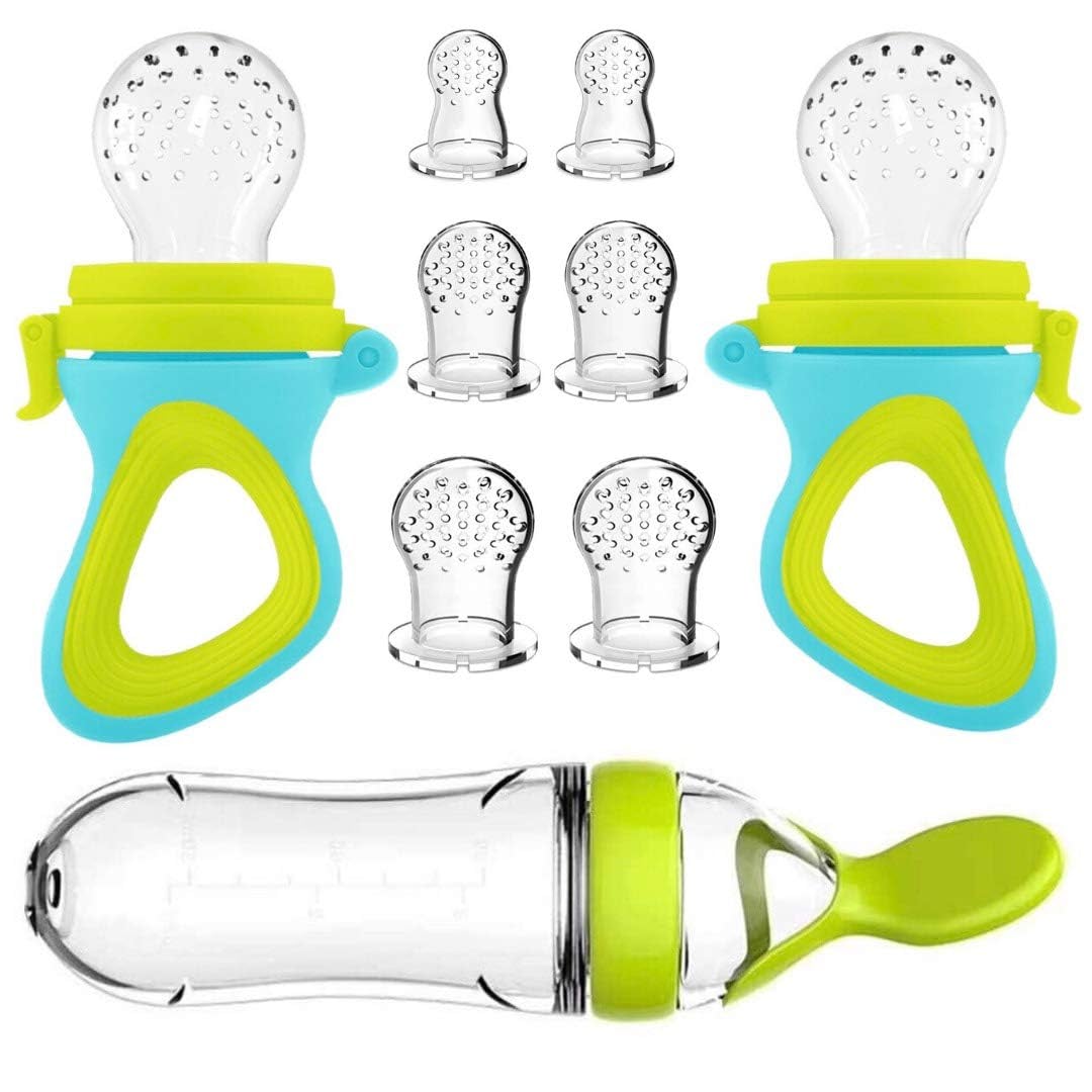 Baby Food Utensils - Spremere Biberon Tazza In Silicone Neonato