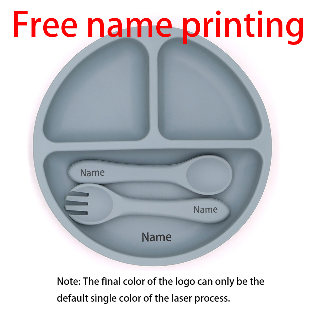 Baby Food Utensils - Nome gratuito Stampa Stoviglie per bambini