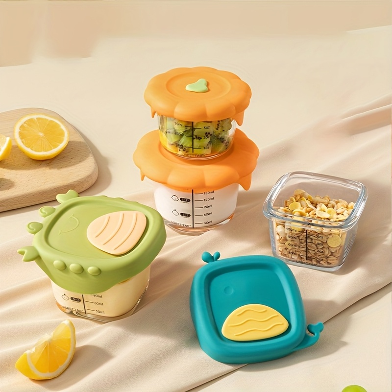 Baby Food Glass Jars - Contenitore per alimenti per bambini in