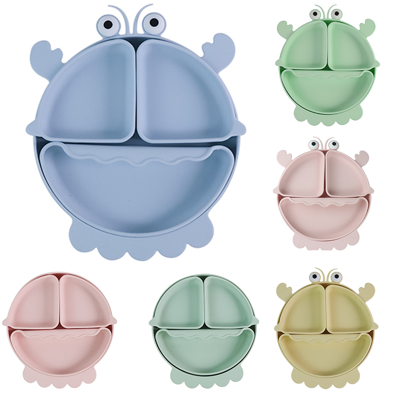 Plate Suction Toddler - Piatto da pranzo in silicone sicuro