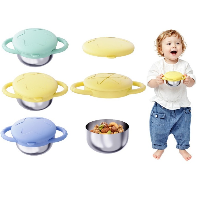 Snack Cup Toddler - Contenitori per snack in acciaio inossidabile