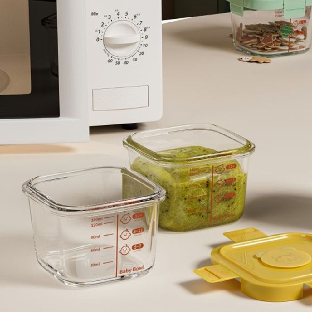 Baby Food Glass Jars - Scatola per la conservazione degli alimenti