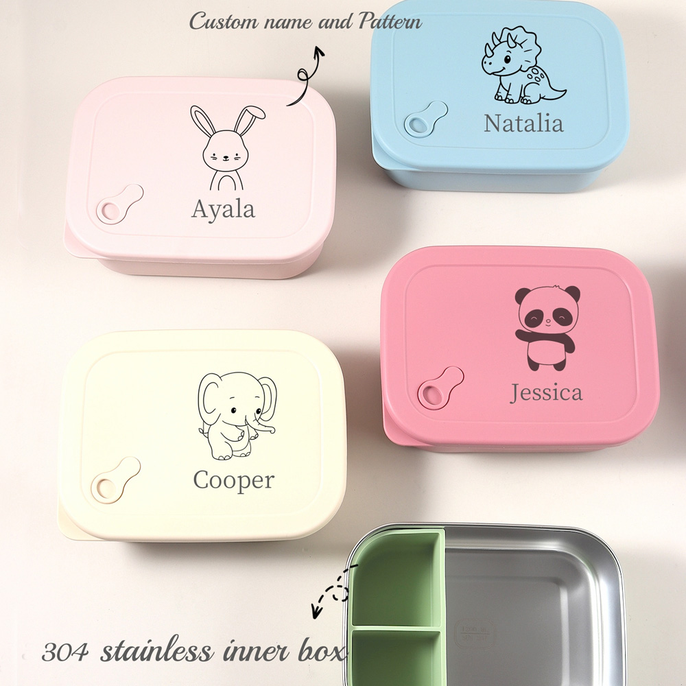 Baby Food Utensil - Contenitore per Pranzo in Silicone per