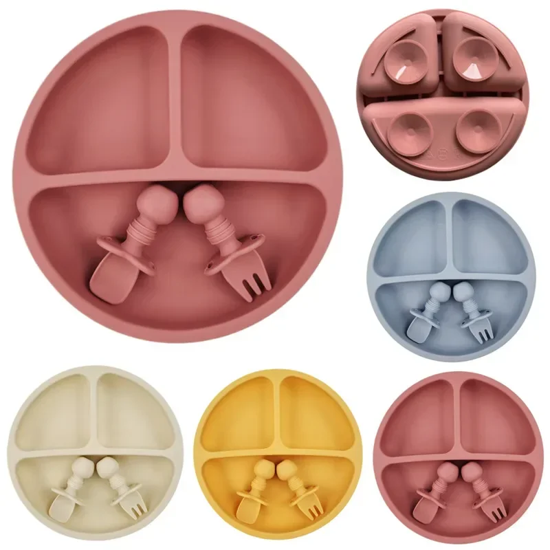 Plate Suction Toddler - 3 pezzi set per l'alimentazione del