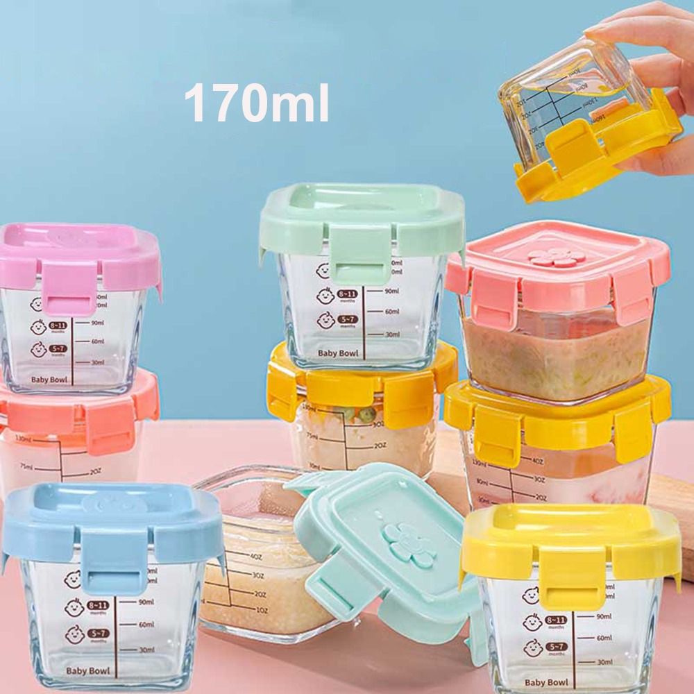 Baby Food Glass Jars - Moda 170ml Scatola di conservazione degli