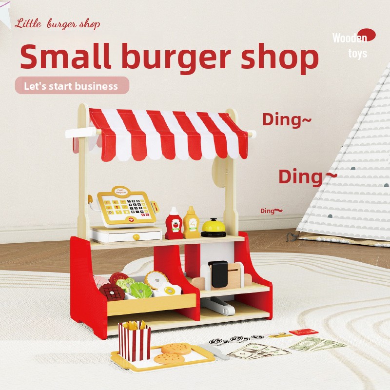 Baby Food Restaurant - Giocattolo per Bambini, Puzzle in Legno,