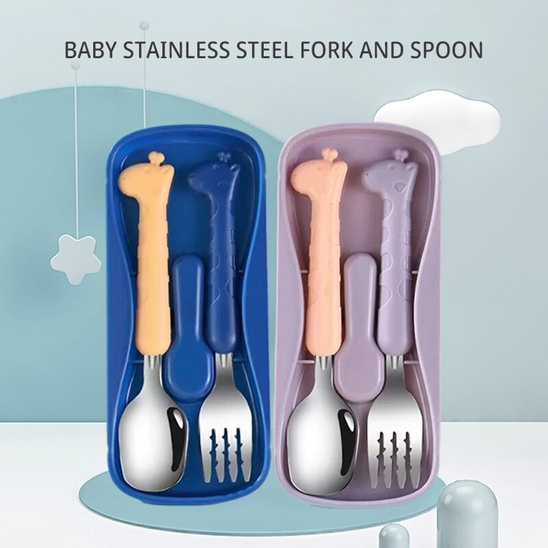 2 pezzi di stoviglie per bambi - Baby Food Utensils recensione e prezzo
