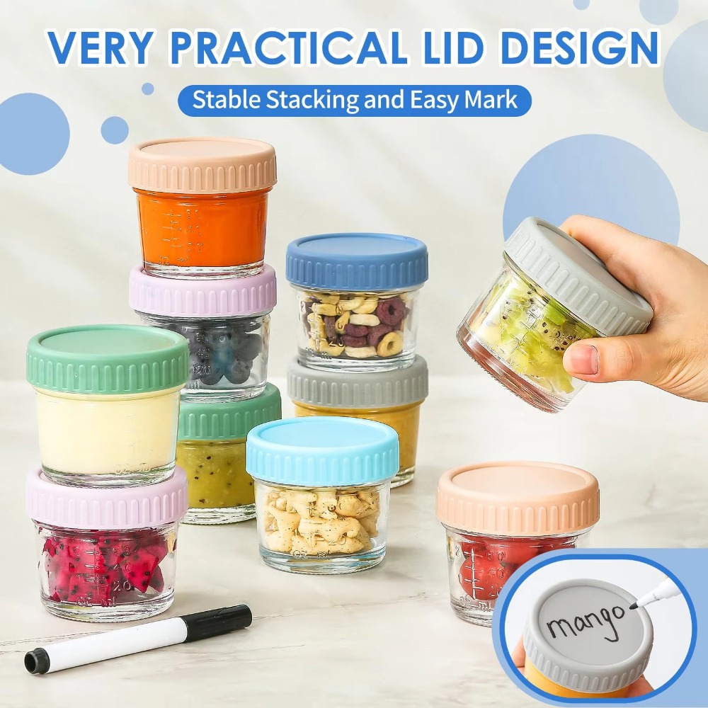 6 pezzi barattolo di vetro per - Baby Food Glass Jars recensione e prezzo