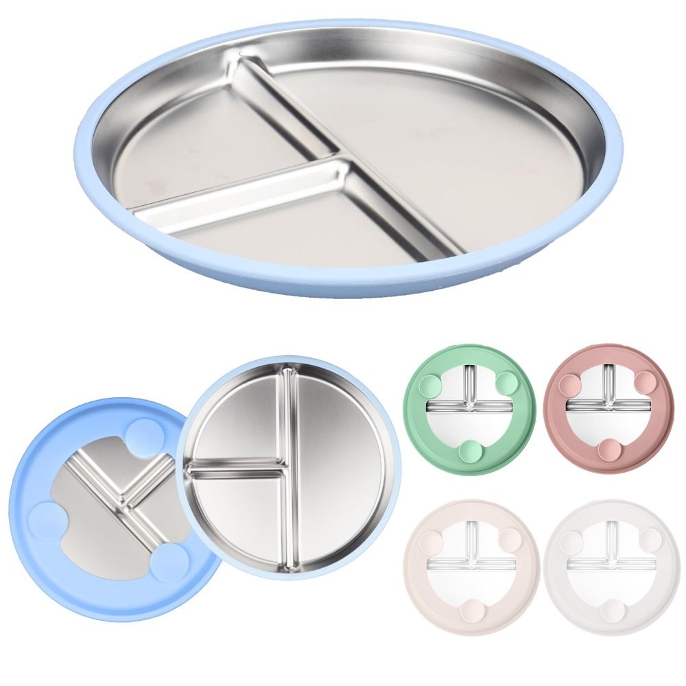 Nuovo Piatto in Acciaio Inossi - Plate Suction Toddler recensione e prezzo