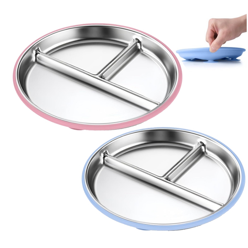 2 Piatto per Bambini in Acciai - Plate Suction Toddler recensione e prezzo