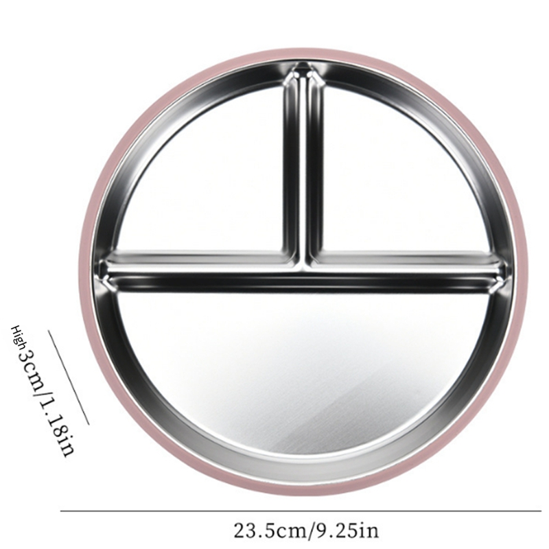 2 Piatto per Bambini in Acciai - Plate Suction Toddler recensione e prezzo