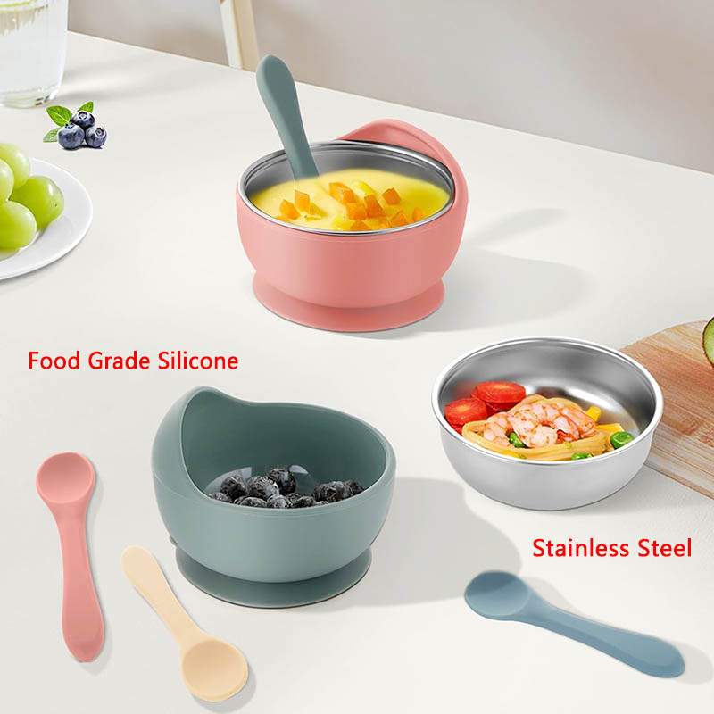 Set da 3 pezzi Ciotola per l'a - Baby Food Utensils recensione e prezzo