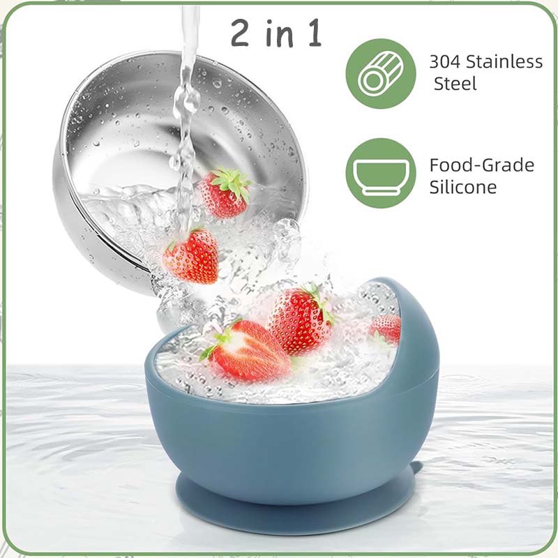 Set da 3 pezzi Ciotola per l'a - Baby Food Utensils recensione e prezzo