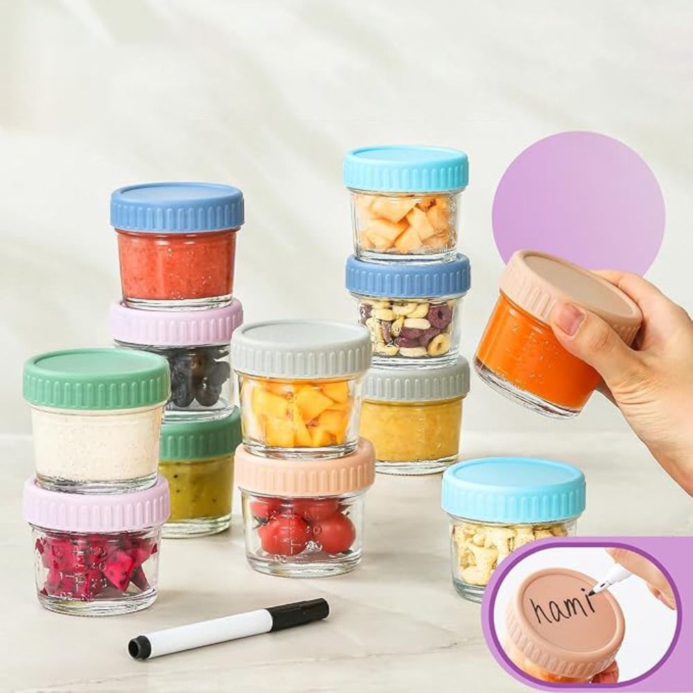 6 pezzi barattolo di vetro per - Baby Food Glass Jars recensione e prezzo