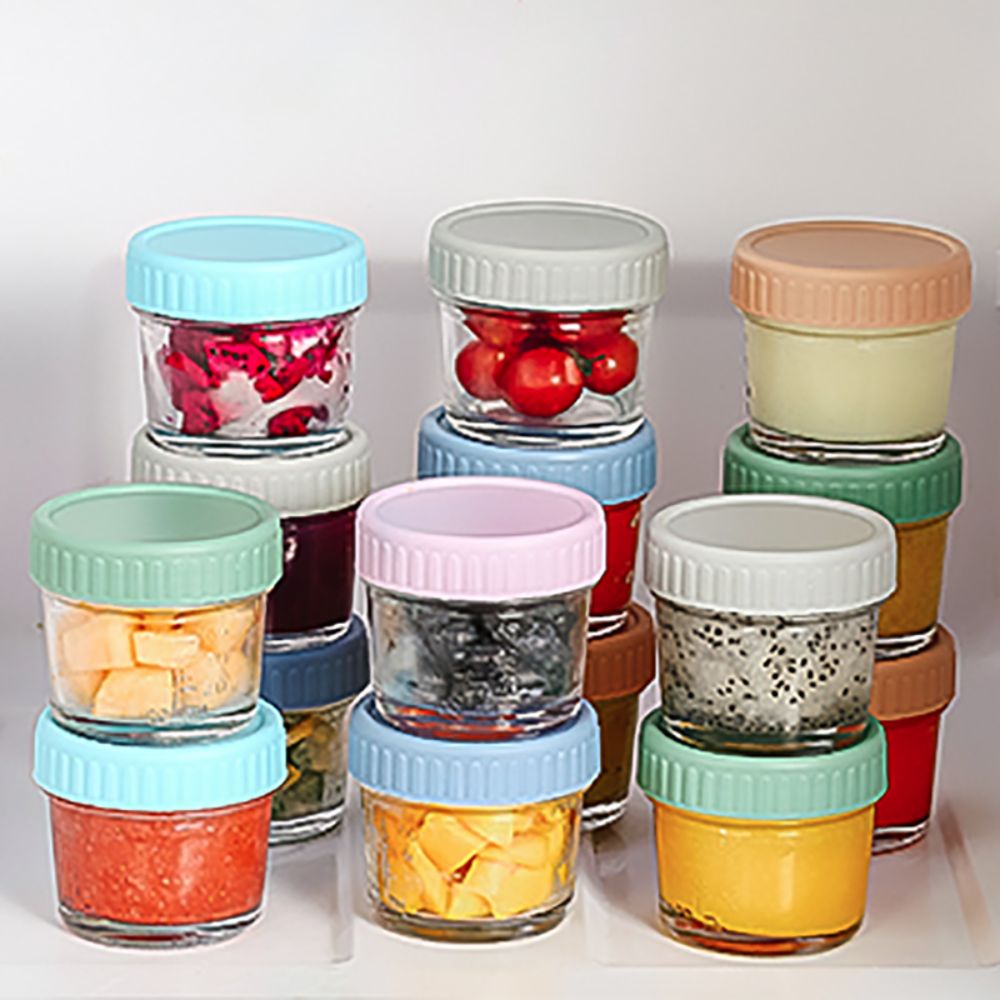 Set di 6 Barattoli in Vetro pe - Baby Food Glass Jars recensione e prezzo