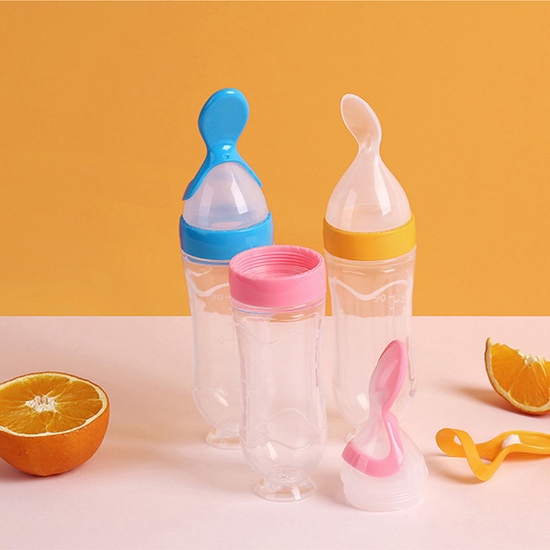 Spremere il biberon in silicon - Baby Food Utensils recensione e prezzo