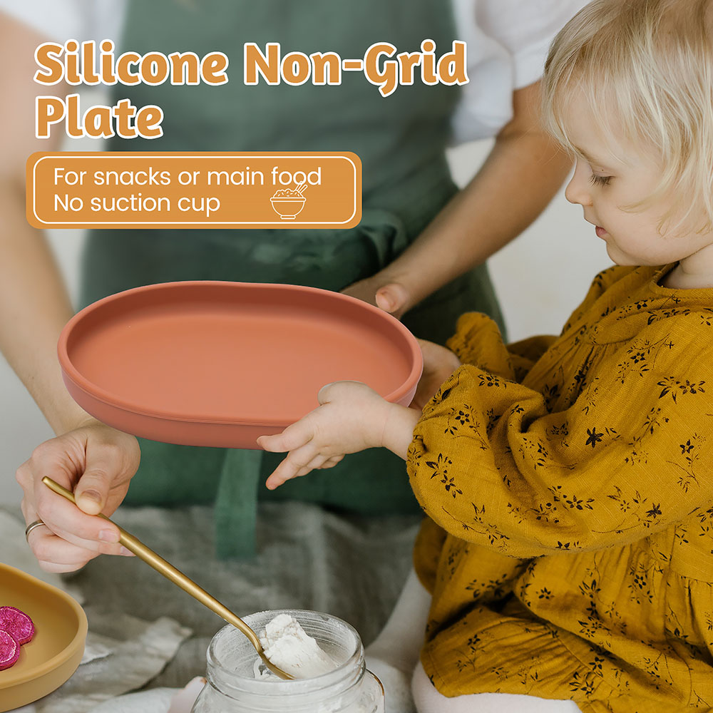 Piatto da pranzo in silicone s - Plate Suction Toddler recensione e prezzo