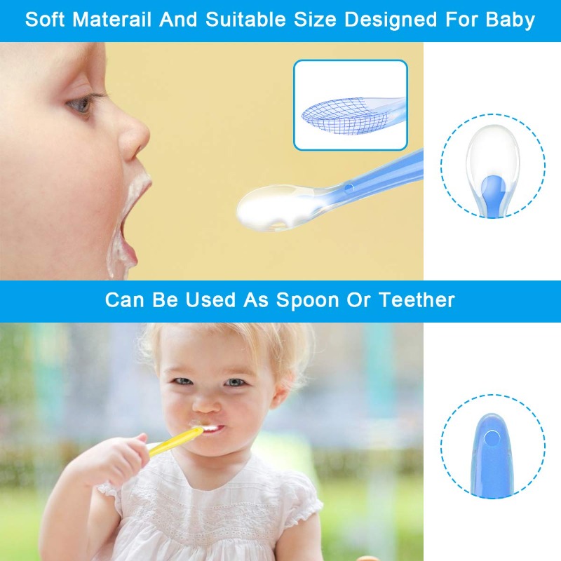 Cucchiai in silicone per bambi - Baby Food Utensil recensione e prezzo